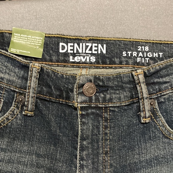 Denizen Levi’s 218 straight from knee to ankle blue jeans 30x30 flex fabric - Picture 6 of 9